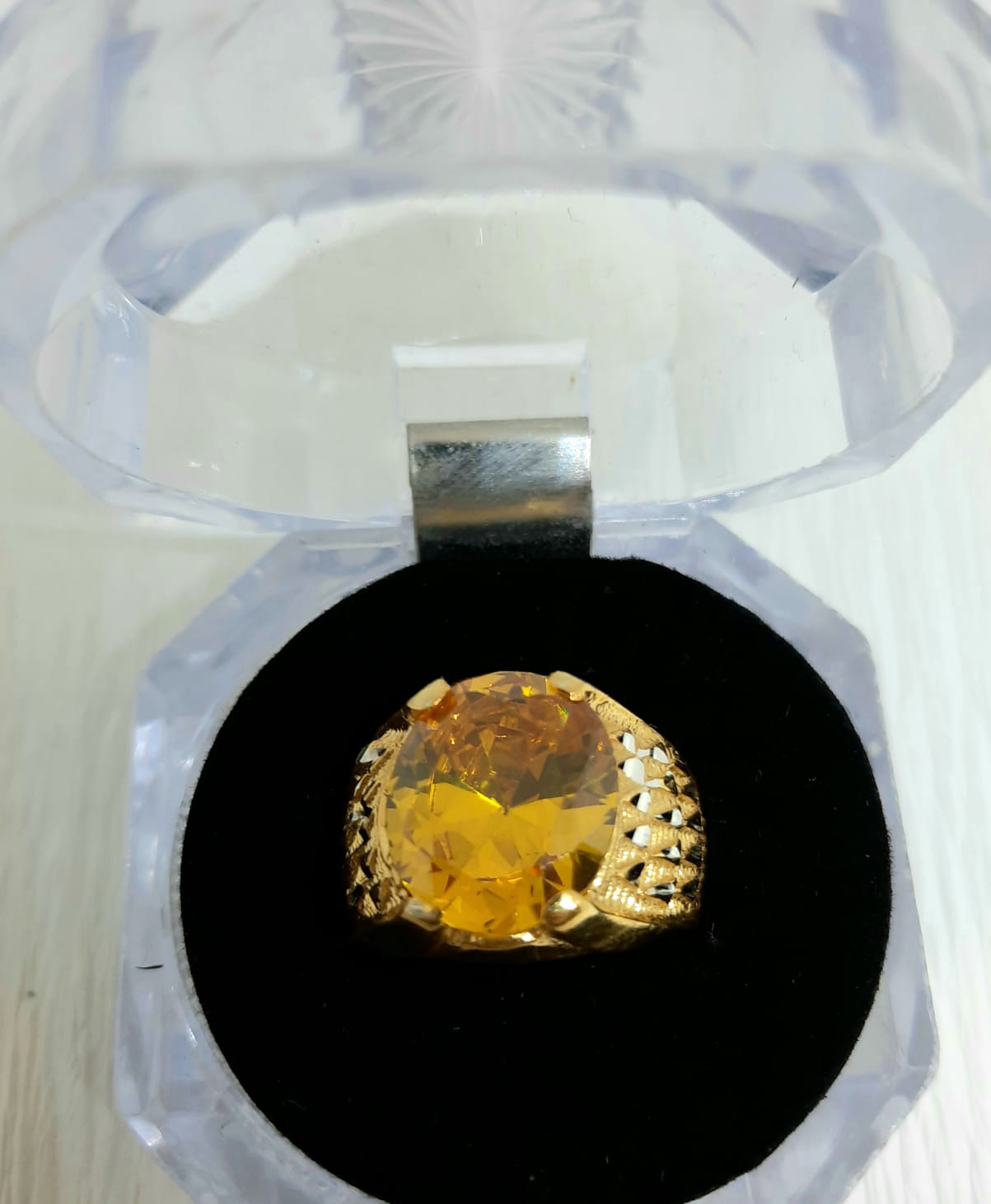 Gold Gent Ring